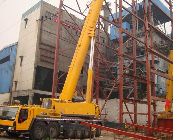 100噸吊車租賃展示